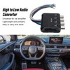 High to Low Audio Converter 4 Channel Anti Interference Reduce