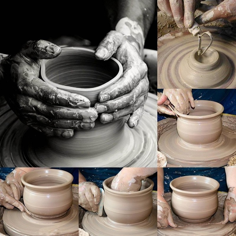 COMIART CREATE COLOR LIFE 6Pcs Carving Clay Sculpting Hand Chisel