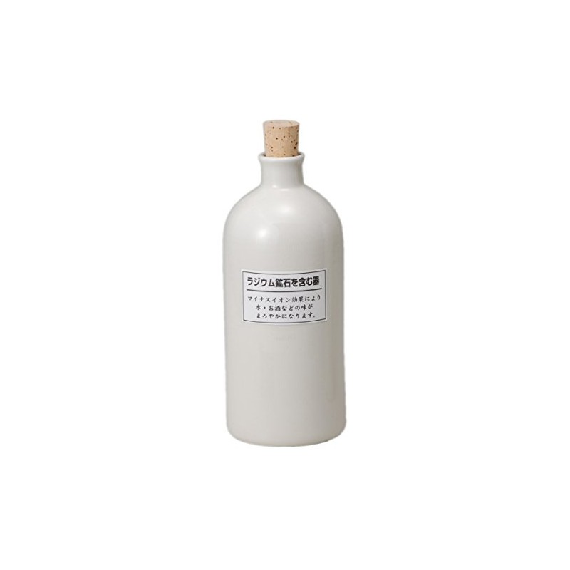 Kanema White Short Rhodium Bottle 550-10