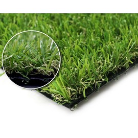LITA Artificial Grass Turf 1 ft x 95 ft with Drainage, 0.8 Inch Realistic Fake Grass Rug Indoor Outdoor Lawn Landscape for Garden, Balcony, Patio, Synthetic Grass Mat for Dogs, Customized