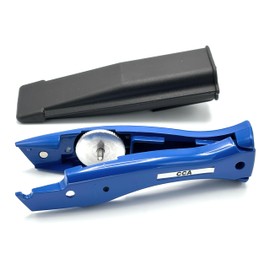CCA Blue Carpet Cutter Tool with Black Holder for The Professional and DIY Installer