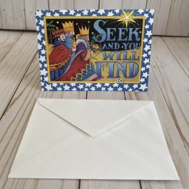 Current Mary Engelbreit Wise Men Catholic Seek + You Will Find Comfort And Joy Christmas