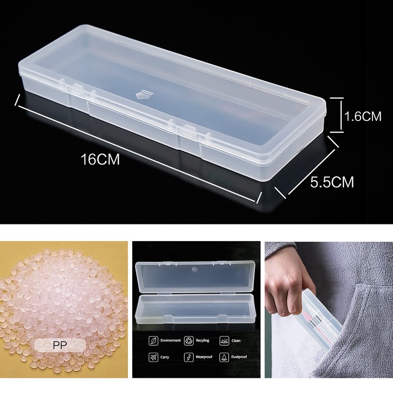 Kaychan Rhinestone Picker Tool 2 Acrylic Handle Rhinestones Applicator Dual-Ended