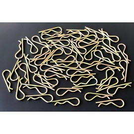 GOLIATH INDUSTRIAL TOOL 50 GOLIATH INDUSTRIAL 3/16" X 4" R PIN HAIR PINS HITCH CLIPS RP316 TRACTOR 5MM