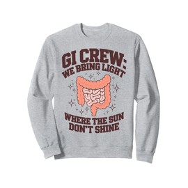 Gi Crew Gastroenterology Endoscopy Nurse Gastroenterologist Sweatshirt