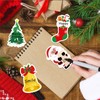 Qpout 24 Pack Christmas Sticky Notes, 2.75x4.3 inch Christmas Theme