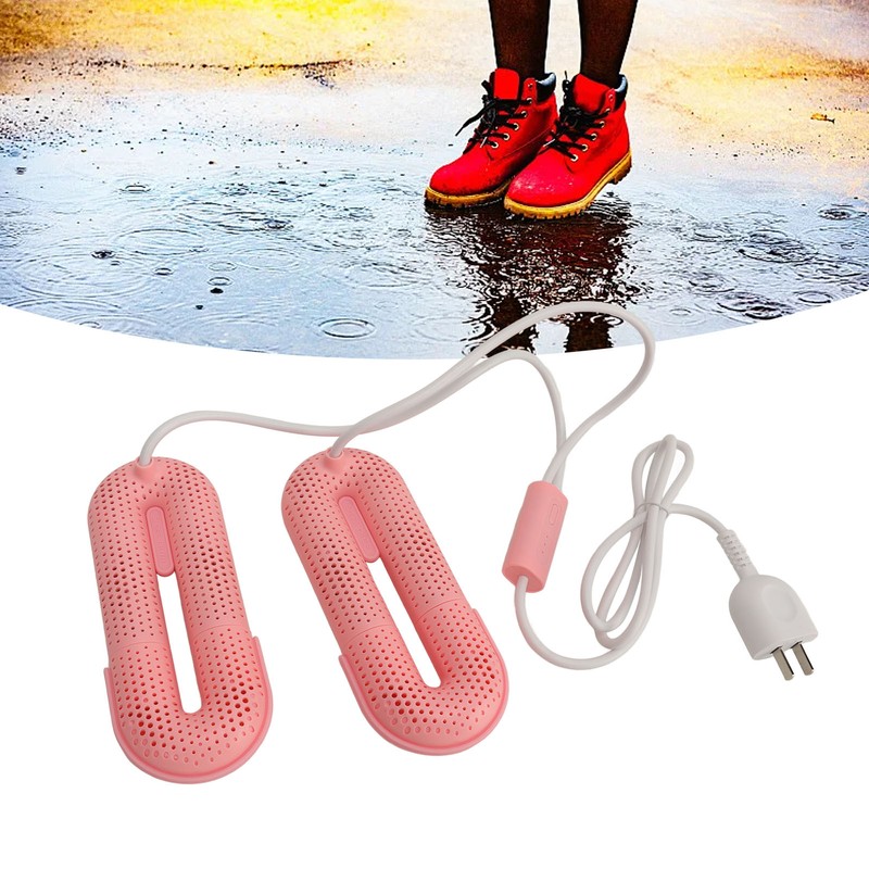 Shoe Dryer Odor Elimination Timer Function Stretchable Noiseless Anti Overheating