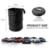 JUSTTOP Car Trash Can, Collapsible Pop-up Auto Garbage Bag with