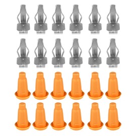 CULMKARI 12 Front Door Panel Frame Plugs & Door Panel Clips Repair Kit for 1964-1972 Chevy Chevelle 1967-1981 Pontiac Firebird 1967-1972 Oldsmobile Cutlass 1973-1975 Buick Apollo # 4853962 4500027