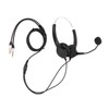 Call Center Headset Dual 3.5mm Plug Hearing Protection Noise Cancelling