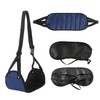 1 x Airplane Footrest Strap with 1 x Eye Mask,