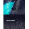 Blue Black and Peacock Blue Anime Cosplay Wig with Bangs