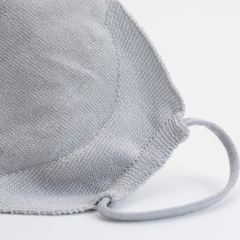 Knit Mask, Antibacterial, Made in Japan, Xylitol Treatment, Washable (Off)