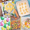 Crethinkaty Mini Easter Cookie Cutter Set,12 Pcs Shamrock Cookie Cutters