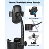 JOYTUTUS Cup Holder Phone Mount for Car (2 Pack)