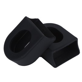 so 2pcs Crankset Covers, Soft Protective Crank Cover, Lightweight Crank Boots (Black) Crank Boots