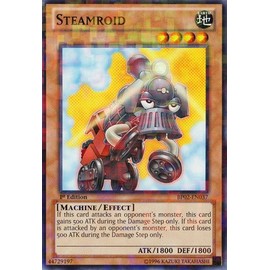 Yu-Gi-Oh! - Steamroid (BP02-EN037) - Battle Pack 2: War of the Giants - Unlimited Edition - Mosaic Rare