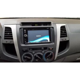 Base Frente Toyota Hilux Para Estereosdoble Din 2005 Al 2018