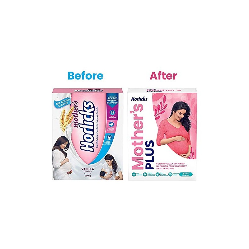 Horlicks Mother 500 Gm - 27 Essential Nutrition For Pregnant