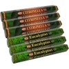Citronella & Eucalyptus Incense Sticks & Holder Bundle Variety Pack
