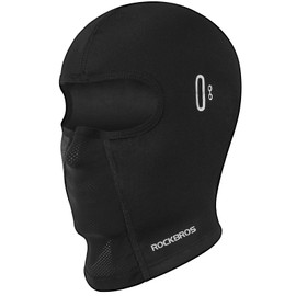 ROCKBROS Helmet Liner with Glasses Holes Thermal Skull Cap Under Helmet Beanie Motorcycle Bike Helmet Liner