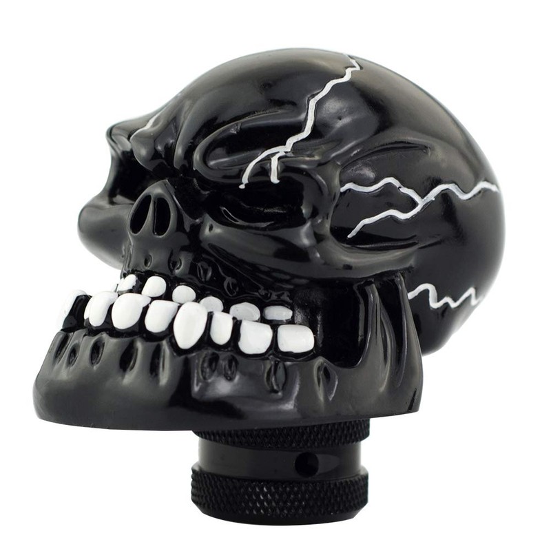 Mavota - Pomos de cambio automáticos manuales de calavera negra