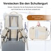 MATEIN Hand Luggage Backpack Airplane for Hand Luggage, beige, Business