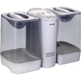 Optimus U-32030 3.5 Gallon Warm Mist Humidifier with Wicking Vapor System,White