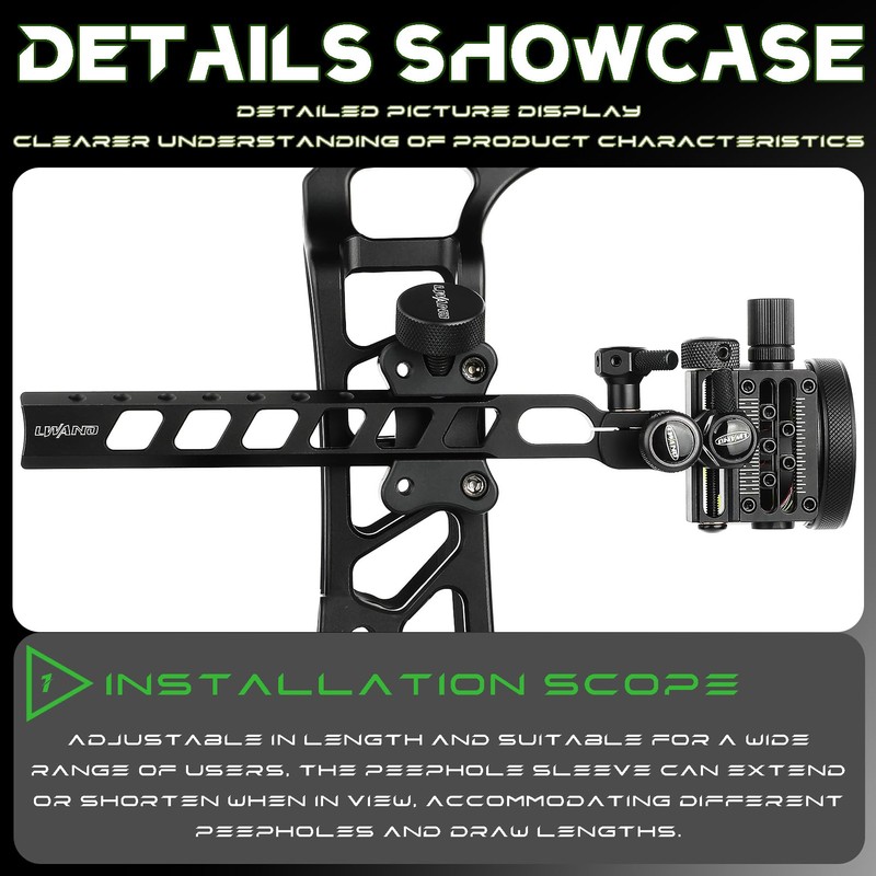 Compound Bow Sights - Professional Long/Short Bow Sights for Compound