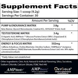 Insane Labz Pre Entreno Insane Labz Psychotic Test 30 Servicios Dlc Pt1 Sabor Ponche De Frutas