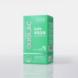 duorock GRAS Most Listed Duorac Stomach Cheong Cheong 30 Days (60 Capsules) 1 unit / Lactobacillus Probiotics / GRAS 최다등재 듀오락 위청장쾌 30일분 (60캡슐) 1개 / 유산균 프로바이오틱스