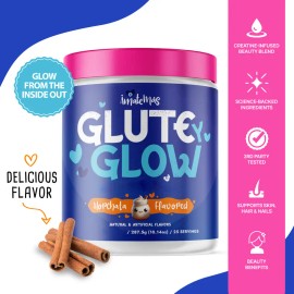 GLUTEYGLOW Creatine for Women – 2-in-1 Beauty & Wellness Elixir with Biotin – Fitness & Healthcare Dietary Supplement by Amatemas