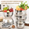 Umite Chef Mixing Bowls with Airtight Lids Set, 8PCS Stainless