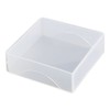 Camlab Plastics RTP/72700-N Storage Box, Polypropylene, Height Adjustable, Natural (Pack of 5)