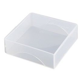 Camlab Plastics RTP/72700-N Storage Box, Polypropylene, Height Adjustable, Natural (Pack of 5)