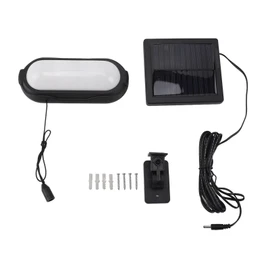 Solar Pendant Light Versatile Energy Saving Outdoor Solar Powered LED Shed Light for Garage Patio Chicken Coop Barn