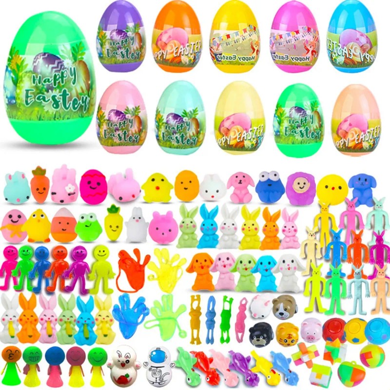 Juguete De Cápsula Abierta Con Forma De Conejo De Pascua