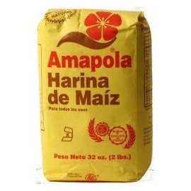 Amapola All Purpose Corn Meal (Harina de Maiz) by Molinos de Puerto Rico - 2 pack