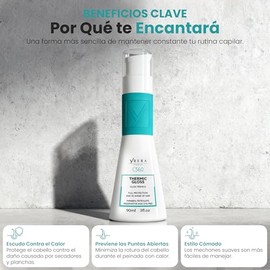 Protector Térmico Thermic Gloss C360 | Protección Extrema de 360° | Prolonga el Peinado y Anti-Humedad | Cabello Brillante, Fuerte y Sin Daños por Cal