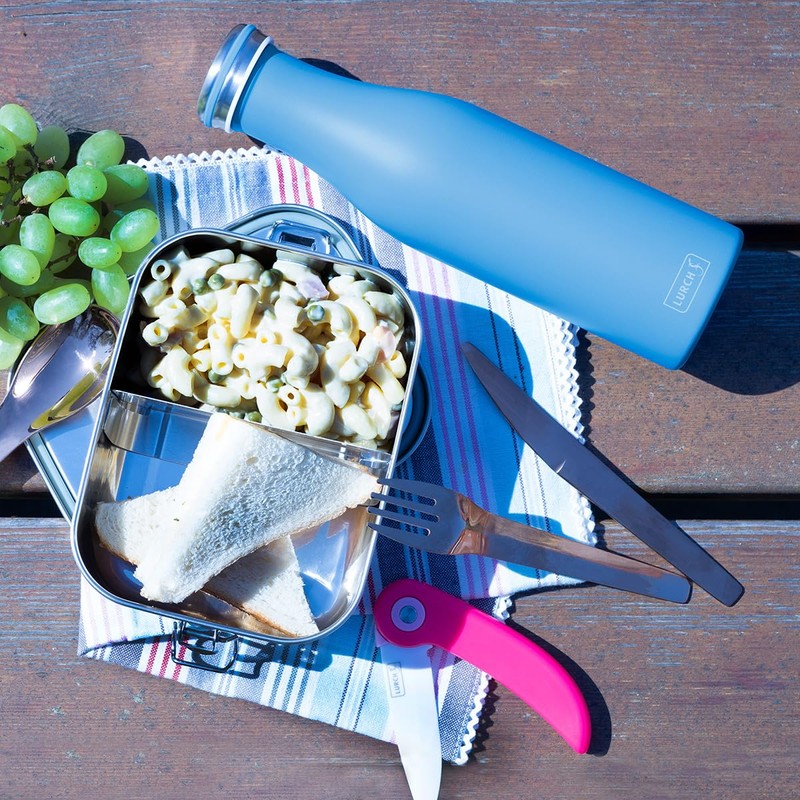 Lurch 240855 Vacuum Flask Stainless Steel Azure