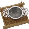 2 Pack Tea Strainers with Drip Bowls,Stainless Steel Loose Leaf
