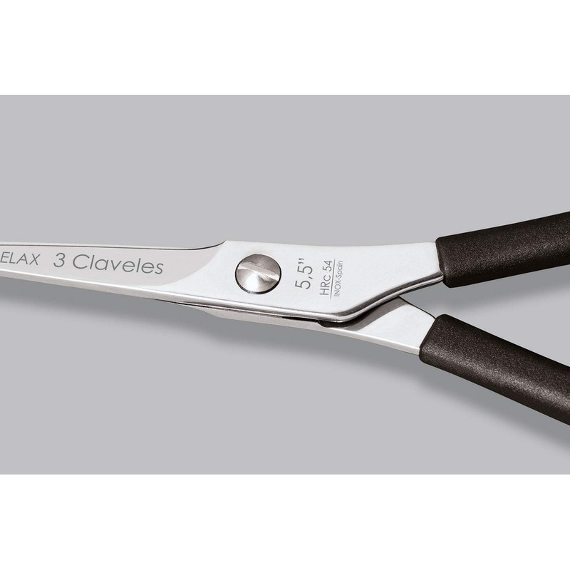 3 Claveles Relax – For hairdressers Hairdressing Scissor 5.5 ',