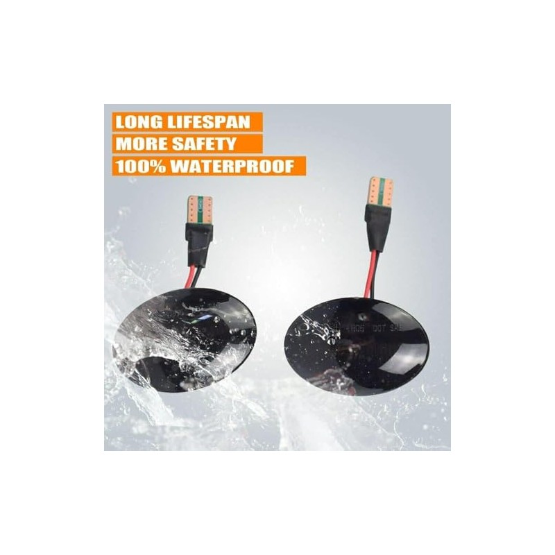 Pulchra Dynamic LED Side Indicator Light Side Repeater Light Turn