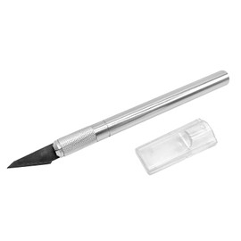 SMB Medium Duty Textured Handle Precision Hobby Knife w/Cap, #2 Blade (1/4/10/25/100 pcs) (4)