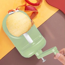 Apple Peeler, Apple Peeler Slicer Corer, Apple Peeler Slicer, Stainless Steel Apple Peeler, Kitchen Peeling Tool for Vegetable Fruit Potato (Light Green)