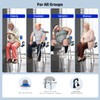 Swive Shower Chair with Arms and Back Heavy Duty 500