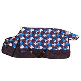 Wire Horse NorthernLite 600 Denier Waterproof Turnout Rain Sheet (74", Brown Circles)