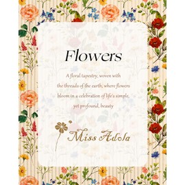 Miss Adola 2 Pack Aesthetic Corduroy Tote Bag - with Corduroy Makeup Pouch Bag for Women Beige Flower Reusable Grocery Bag with Buckle Shoulder Bag for Gym, Travel, Work