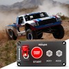 Nilight Ignition Rocker Switch Panel 12V 4 in 1 with