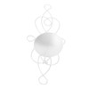 2 Sets Iron Wall Candle Sconce Holder Foldable Deformation Resistance